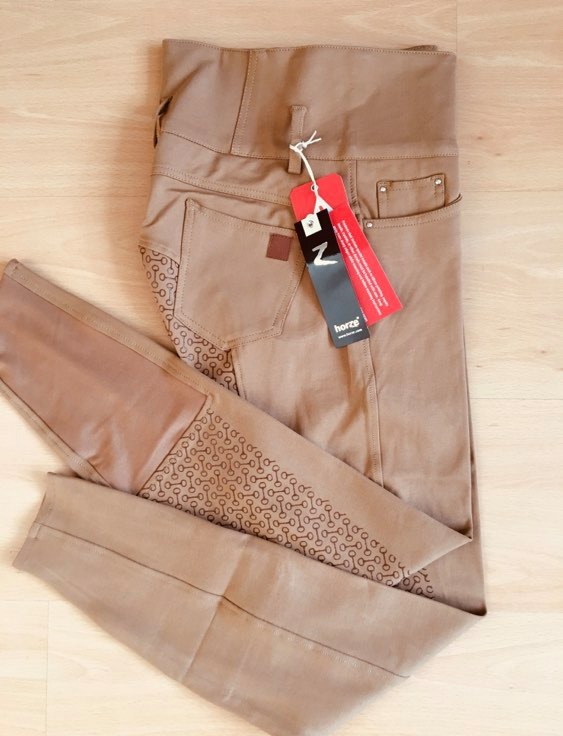 Jezdecké rajtky Horze Tara hnědý tabák, vel. 36