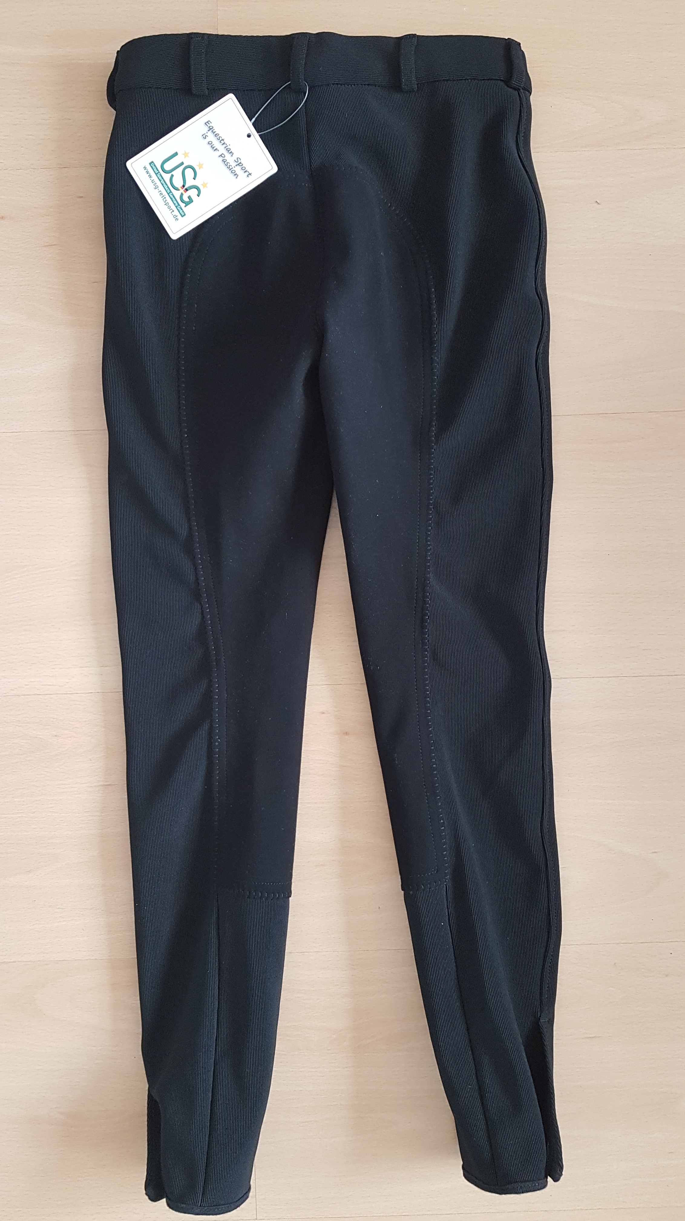 Dětské rajtky USG Melanie černé, vel. 140