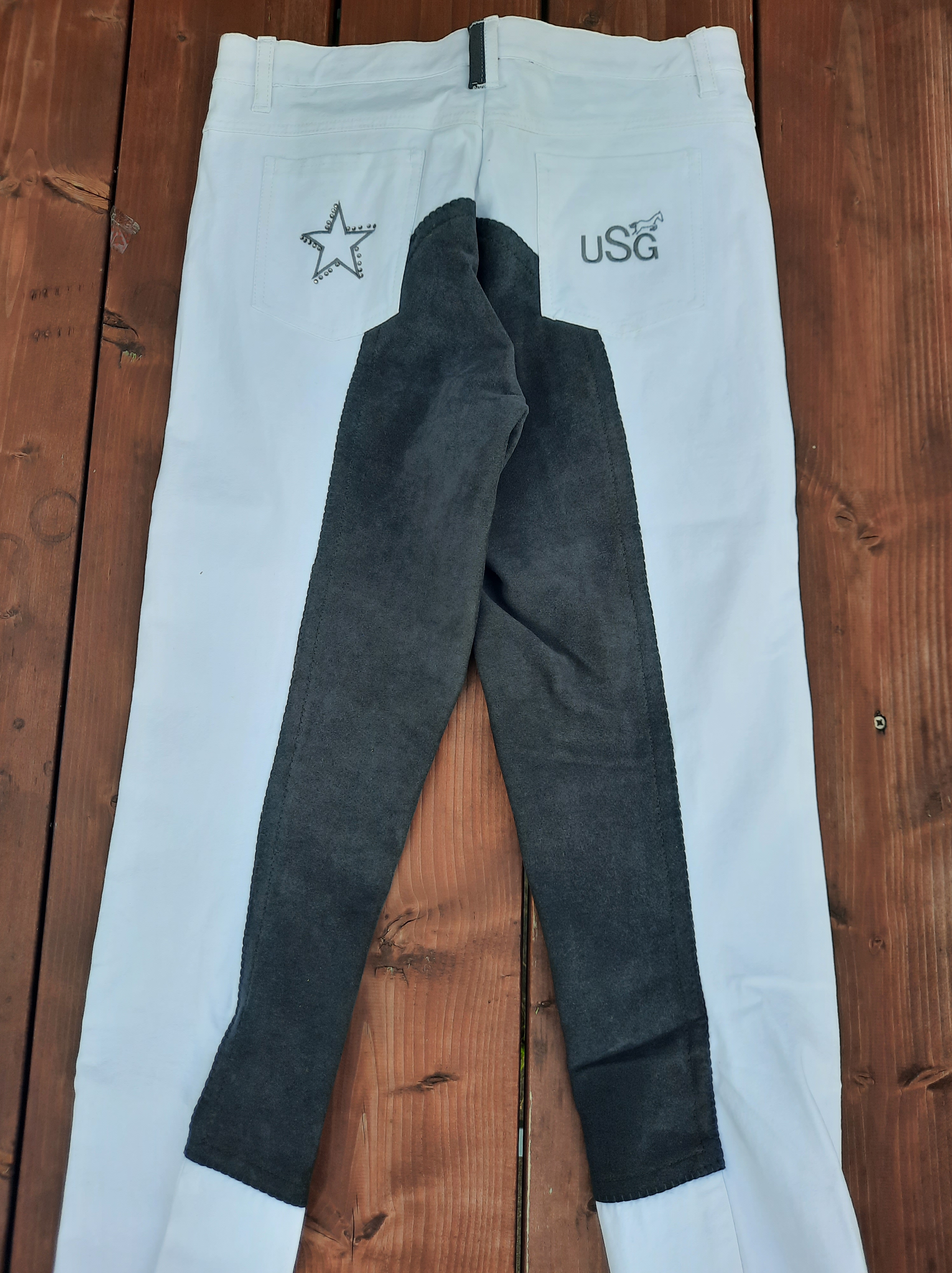 Rajtky USG Stella bílé, vel. 176