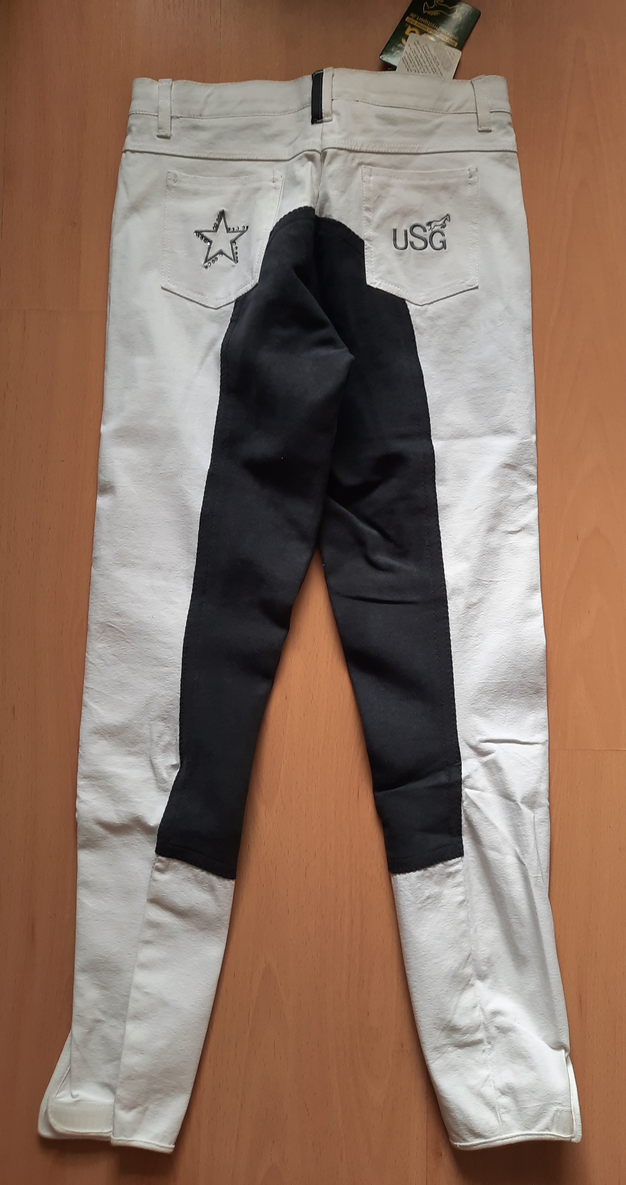 Rajtky USG Stella bílé, vel. 176