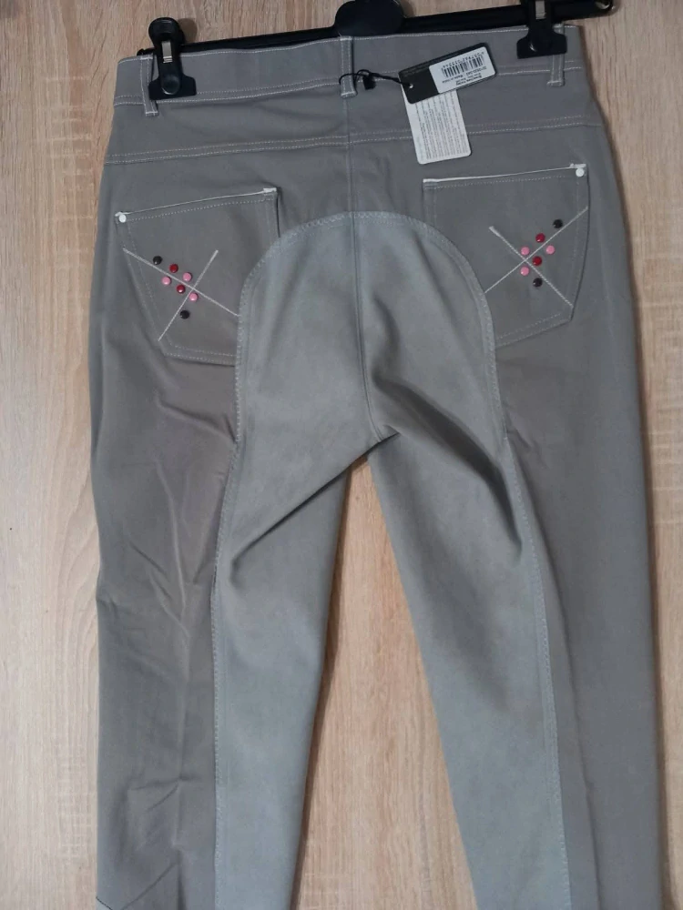 Jezdecké rajtky ELT šedé, vel. 42