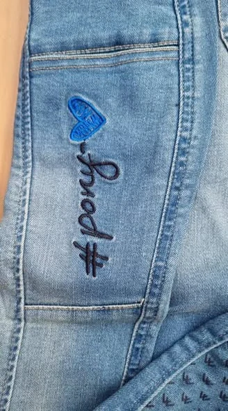 Denimové rajtky USG Pony Love, vel. 170