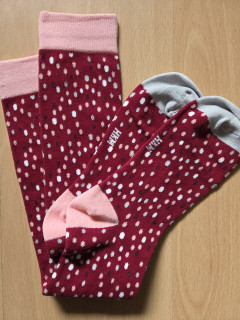 Jezdecké podkolenky HKM malinové, vel. 35 - 38