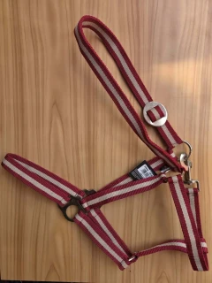 Pastevní ohlávka zn. Horze červená, vel. FULL